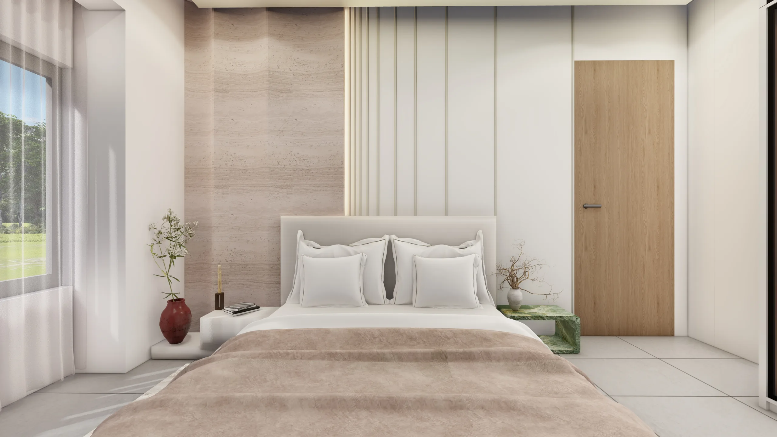 Bedroom 1 — Bedroom design by Studio Aayam